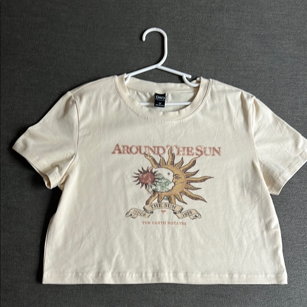 Cream Graphic Tee
